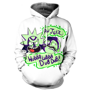 Rick and Morty Pullover Hoodie CSOS880 - cosplaysos