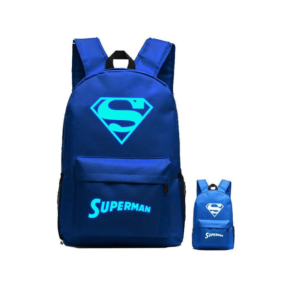 DC Comic Super Hero Superman Luminous 17" Computer Backpack CSSO115 - cosplaysos