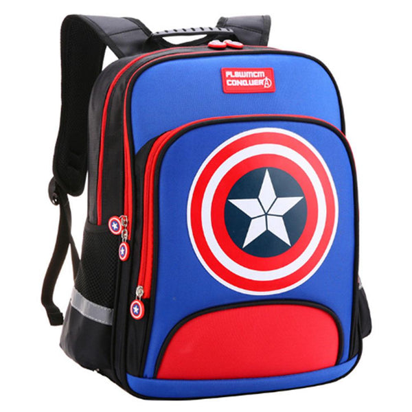 Superhero Captain America School Backpack CSSO118 - cosplaysos