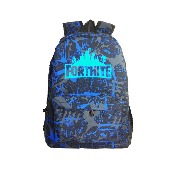 Game Fortnite 17" Canvas Luminous Bag Backpack CSSO089 - cosplaysos