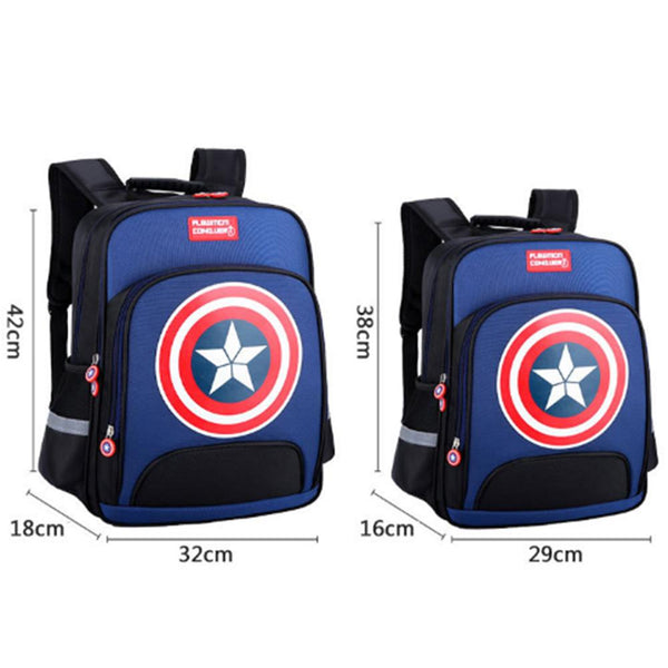 Superhero Captain America School Backpack CSSO118 - cosplaysos