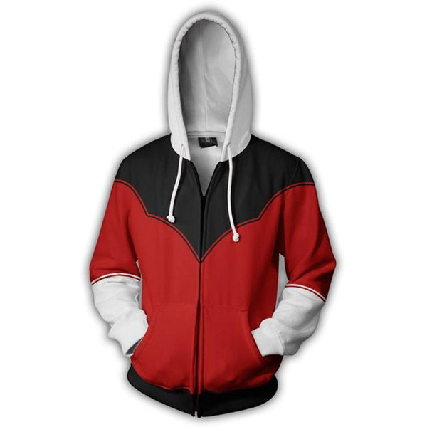 One Punch Man Hoodies - Anime Zip Up Hooded Sweatshirt CSSO051 - cosplaysos