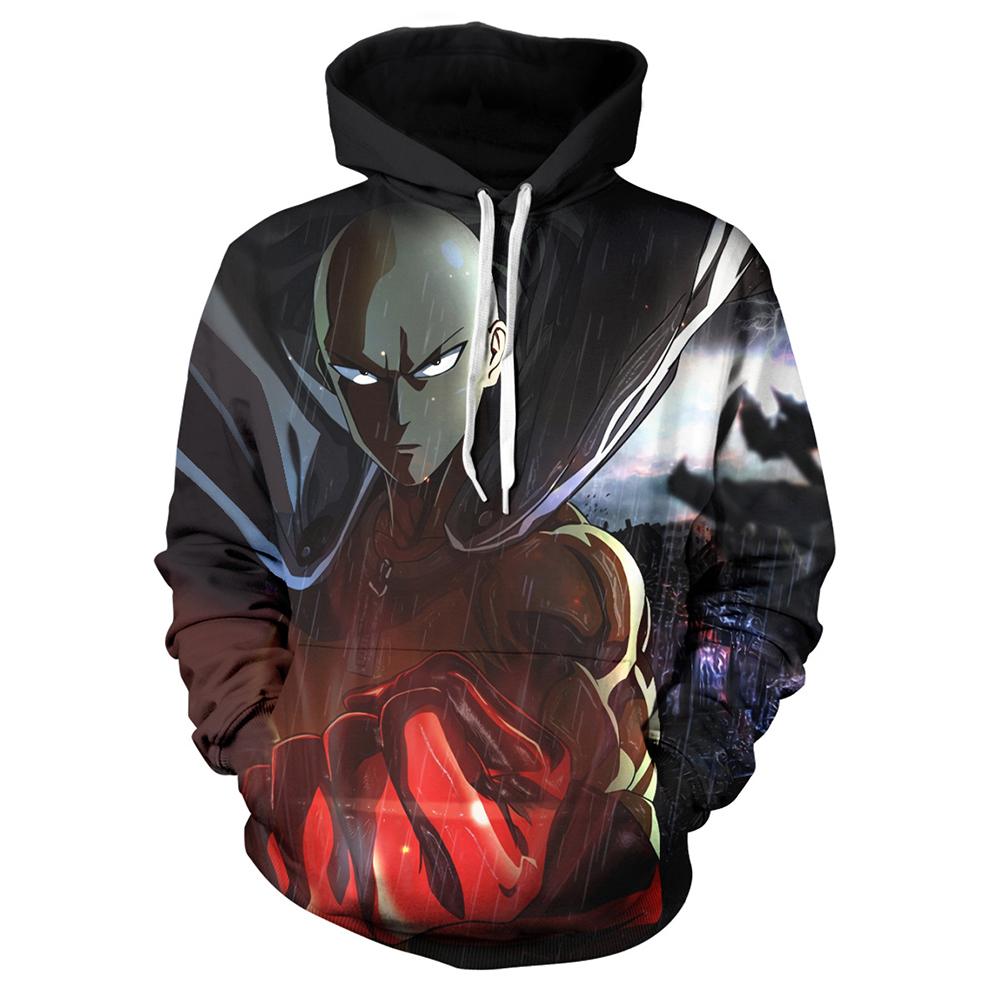 One Punch Man Hoodies - Saitama Pullover Hooded Sweatshirt CSSO056 - cosplaysos