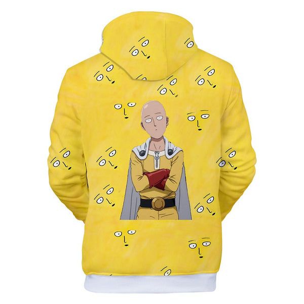 One Punch Man Hoodies - Saitama Pullover Hooded Sweatshirt CSSO059 - cosplaysos