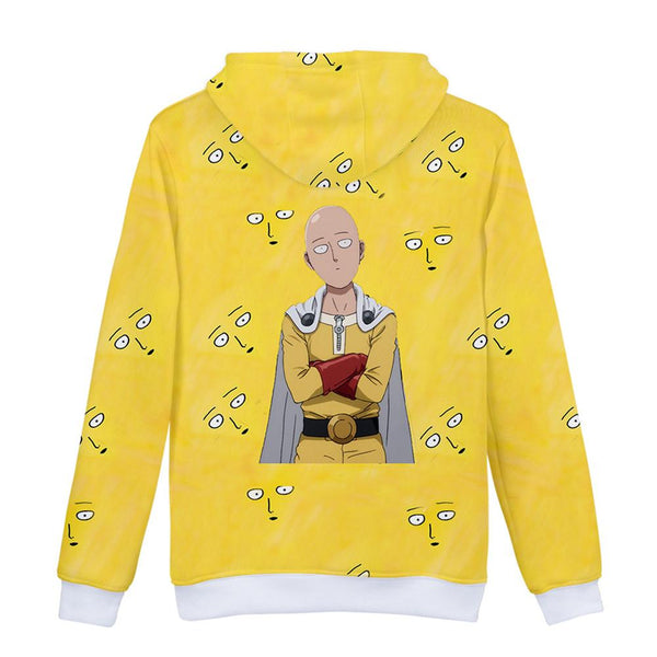 One Punch Man Hoodies - Saitama Pullover Hooded Sweatshirt CSSO059 - cosplaysos