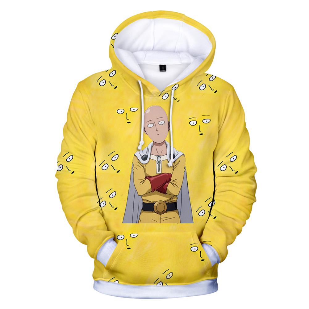 One Punch Man Hoodies - Saitama Pullover Hooded Sweatshirt CSSO059 - cosplaysos