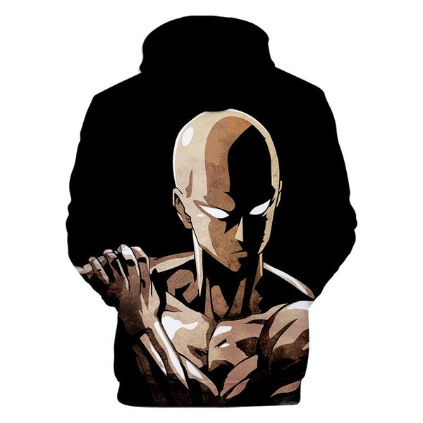 One Punch Man Hoodies - Saitama Pullover Hooded Sweatshirt CSSO043 - cosplaysos
