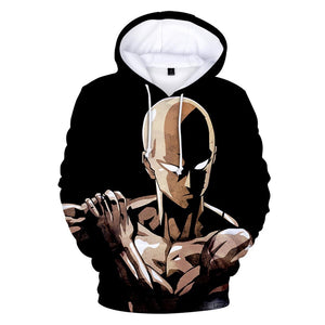 One Punch Man Hoodies - Saitama Pullover Hooded Sweatshirt CSSO043 - cosplaysos