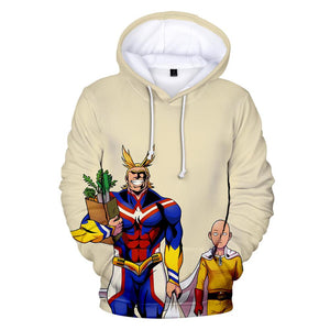 One Punch Man Hoodies - Saitama Pullover Hooded Sweatshirt CSSO038 - cosplaysos