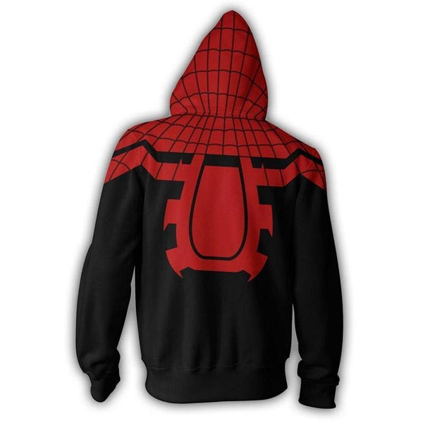 Spider-Man Hoodie - The Avengers Zip Up Hoodie CSOS611 - cosplaysos