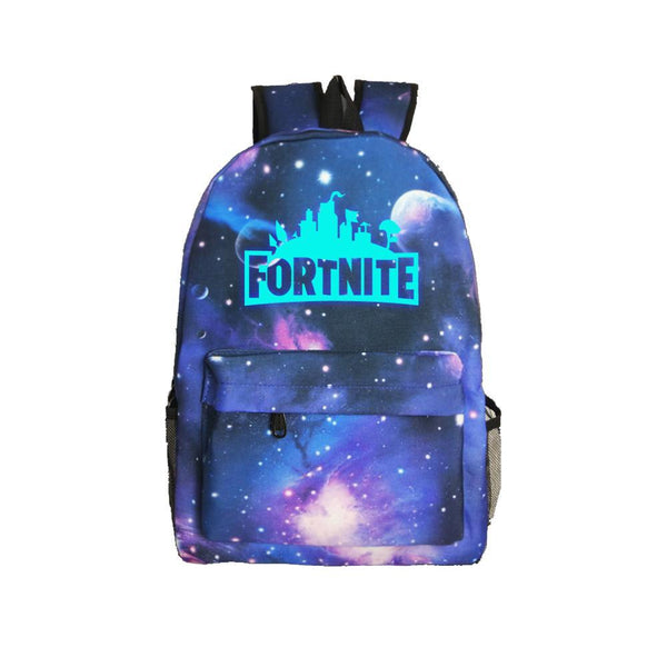 Game Fortnite 17" Canvas Luminous Bag Backpack CSSO089 - cosplaysos
