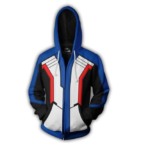 Overwatch Hoodie - Soldier 76 Zip Up Hoodie CSOS567 - cosplaysos