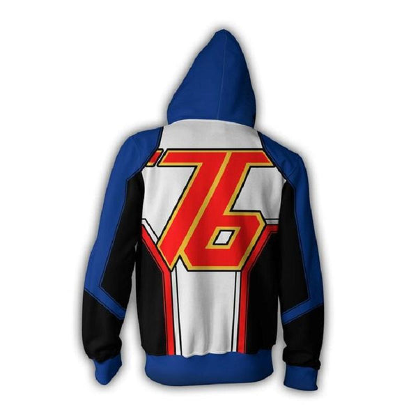 Overwatch Hoodie - Soldier 76 Zip Up Hoodie CSOS567 - cosplaysos