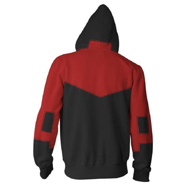 Batman Hoodie - Robin Tim Drake Zip Up Hoodie CSOS616 - cosplaysos