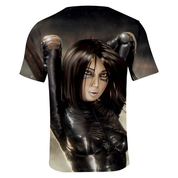 Alita T-Shirt - Battle Angel Graphic T-Shirt CSOS988 - cosplaysos