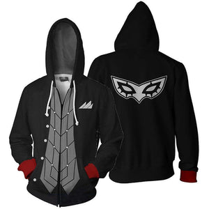 Persona 5 Hoodie - Hero Arsene Zip Up Hoodie CSOS822 - cosplaysos