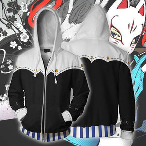 Persona 5 Hoodie - Akira Kurusu Zip Up Hoodie CSOS820 - cosplaysos