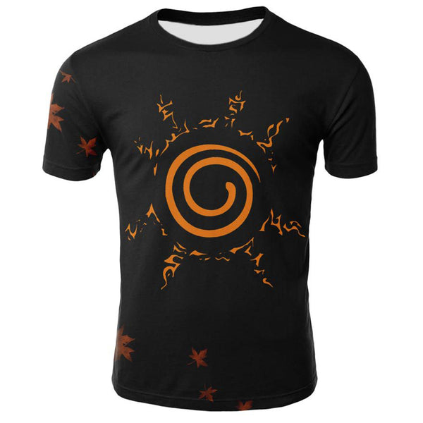 Naruto T-Shirt - Kyuubi Seal Anime T-Shirt CPS803 - cosplaysos