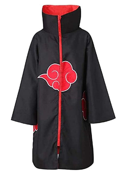 Aoibox Déguisement Halloween Cosplay Anime Akatsuki Robe Longue